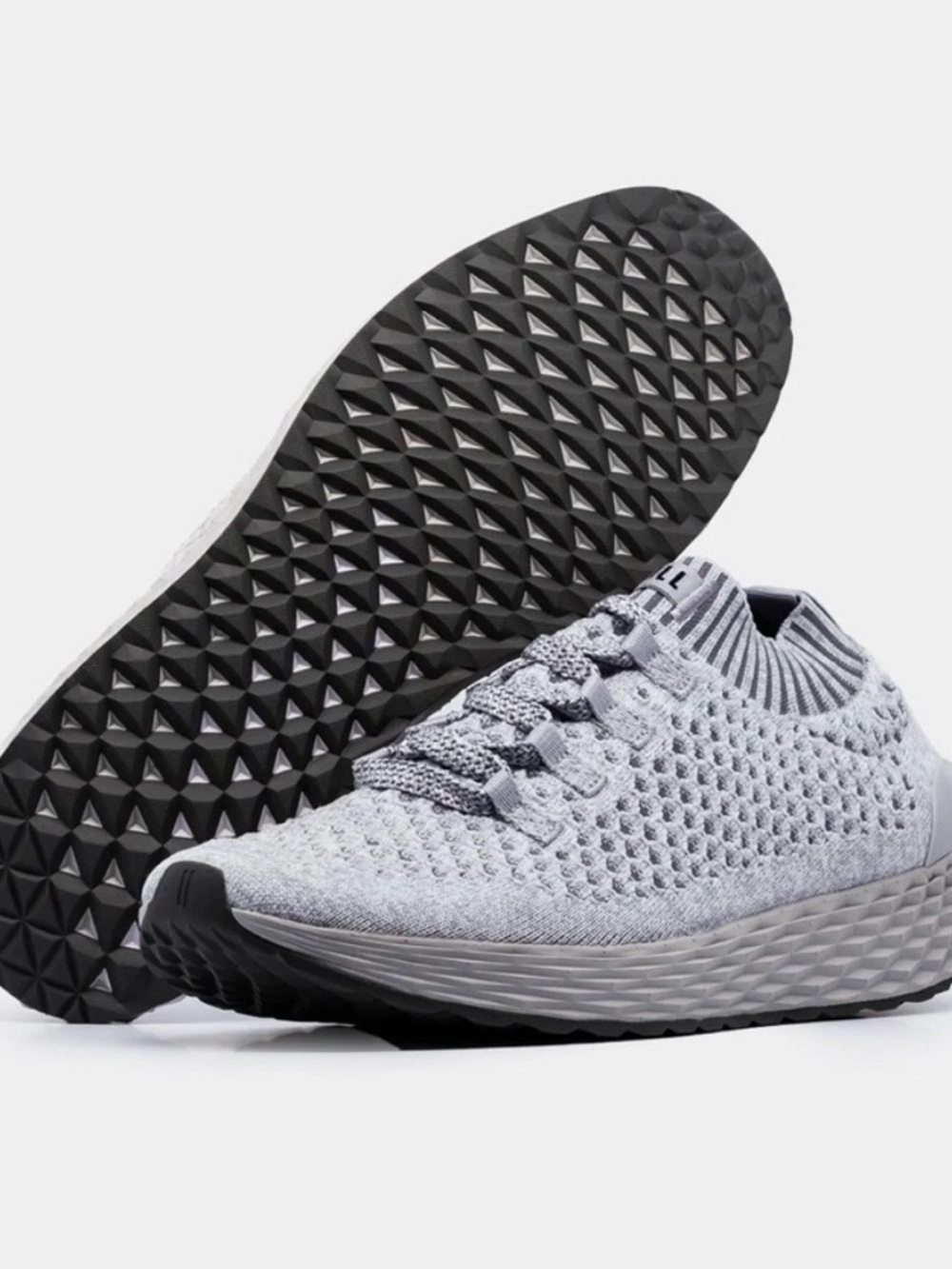 NOBULL Grey AllDay Knit Runner Sneakers